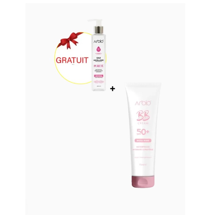arbio BB crème rosé + Eau Micellaire Gratuit
