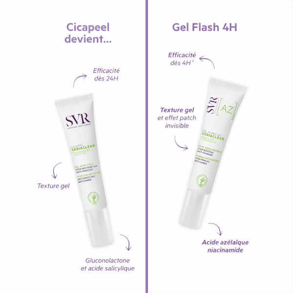 SVR Sebiaclear Gel Flash 4h 15ml — vue 2