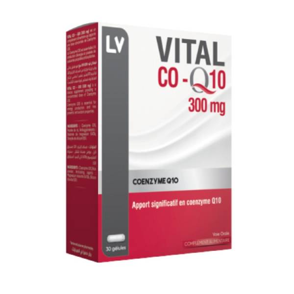 VITAL CO Q10 300MG GELULES B/30