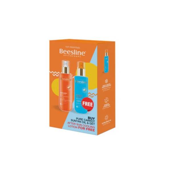 BEESLINE PACK PURE CARROT OIL 200ML +AFTER SUN 200ML OFFERT