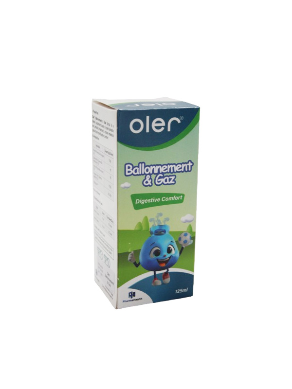 OLER BALLONNEMENT/GAZ ENF/AD SIROP 125ML