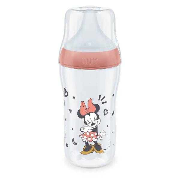 Nuk Perfect Match Biberon mickey girl rouge 3+M 260ml