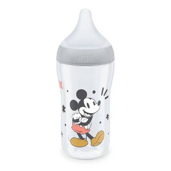 Nuk Perfect Match Biberon mickey boy gris 3+M 260ml