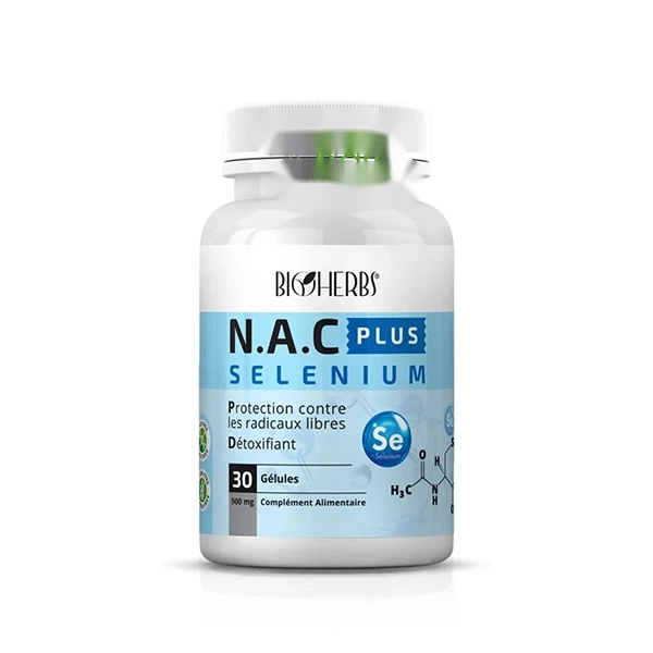 Bioherbs Nac + Selenium 30 Gelules
