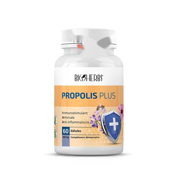 Bioherbs Propolis Plus Gelules Boîte 60