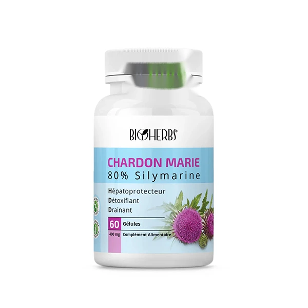 Bioherbs Chardon Marie 80% Gelules Boîte 60