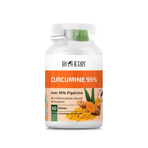 Bioherbs Curcumine 95% Gelules Boîte 60