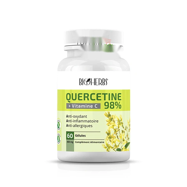 Bioherbs Quercetine 98% Gelules Boîte 60