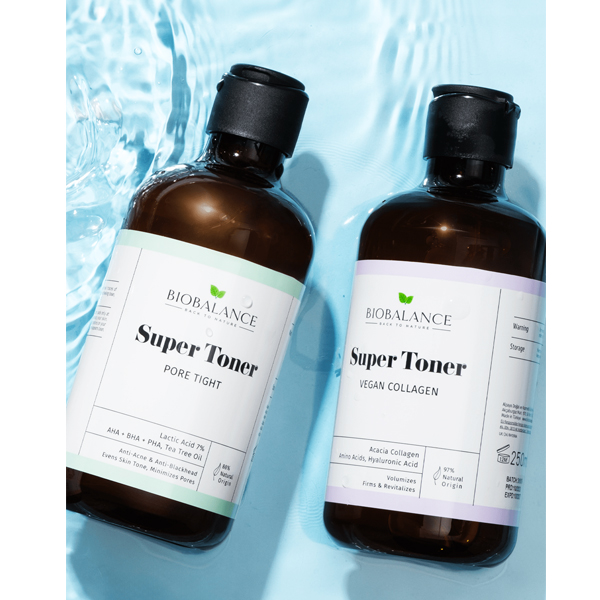 BIOBALANCE super toner glow skin C 250 ml — vue 3