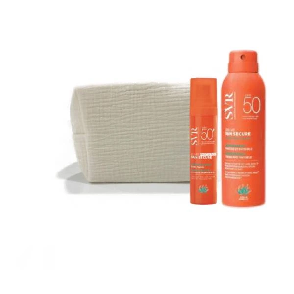 svr pack sun secure fluide photo-age + sun secure brume 30% + trousse gratuit