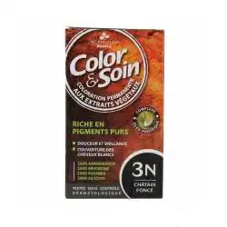 3 CHENES COLOR ET SOIN COLORATION CHATAIN FONCE 3N