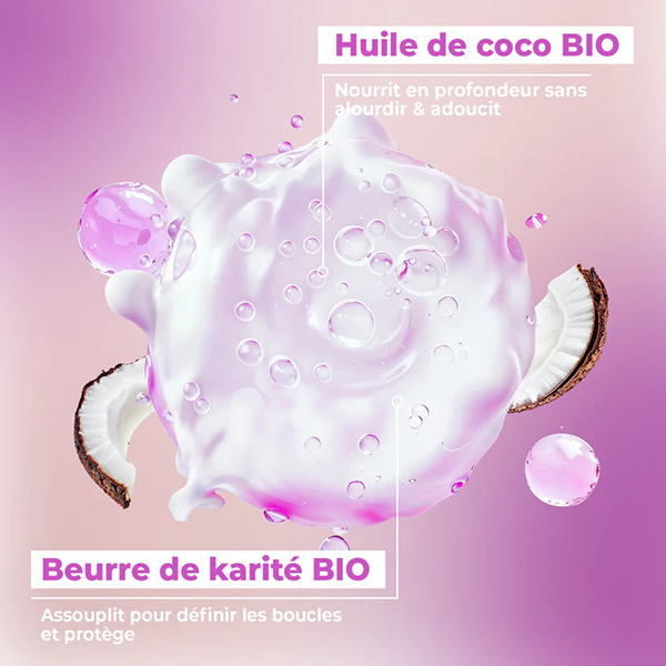 Energie fruit Masque 2En1 Nourrissant Sans Silicone Coco Et Beurre De Karite Bio — vue 2