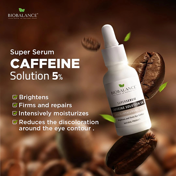 Biobalance Super Serum Caffeine Solution 5% 30ml — vue 2