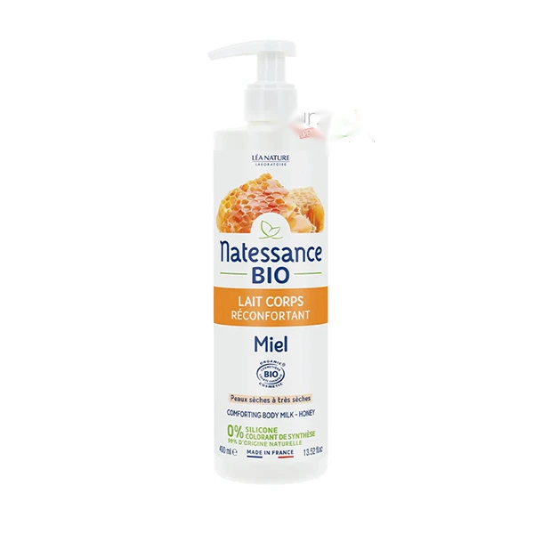 Natessance lait de corps miel 400ML