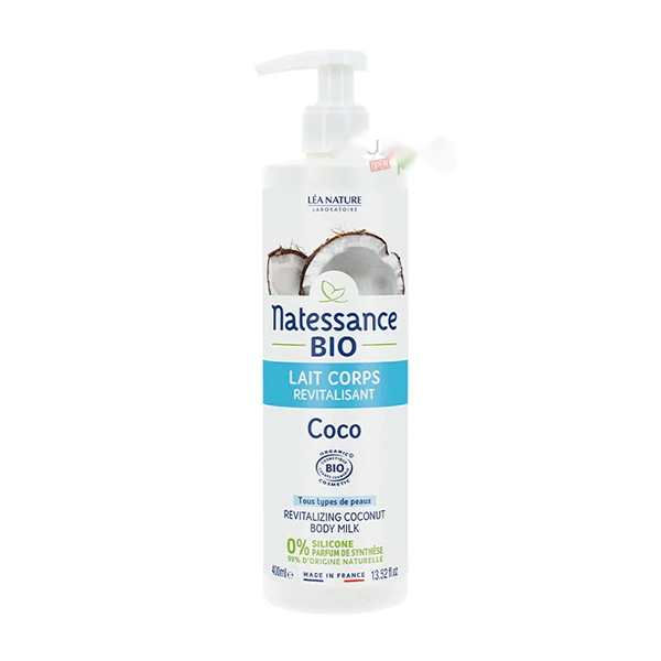 Natessance lait de corps coco 400ML