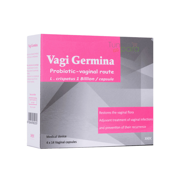 Xen vagi germina boîte 4*14 capsules vaginales