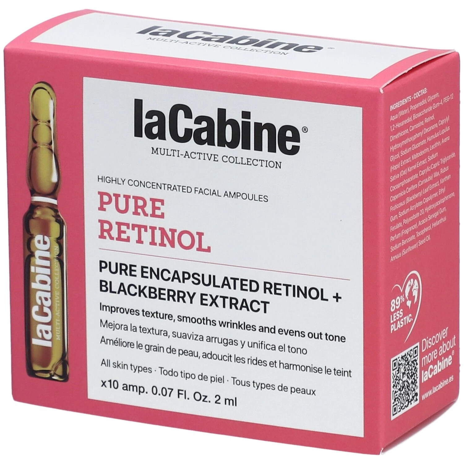 La Cabine Ampoules Pure Retinol 10x2ml — vue 3