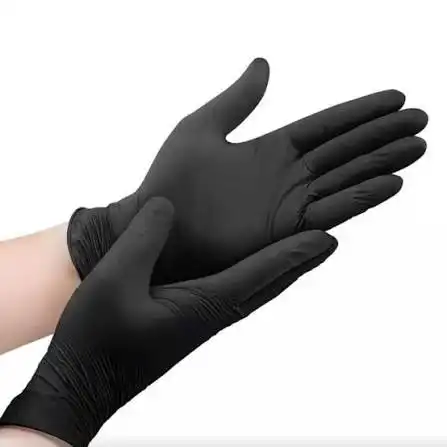 PAQUET DE 100 GANTS NOIR TAILLE M