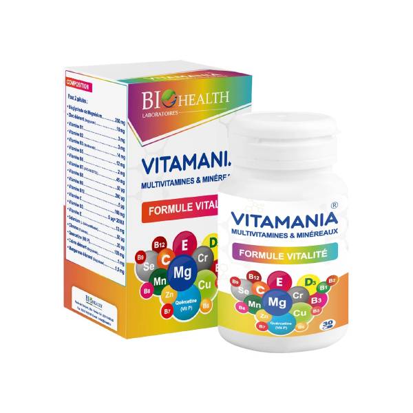Biohealth vitamania 30 gelules