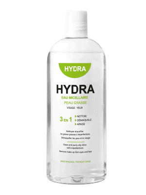 hydra eau micellaire peau grasse 250ml