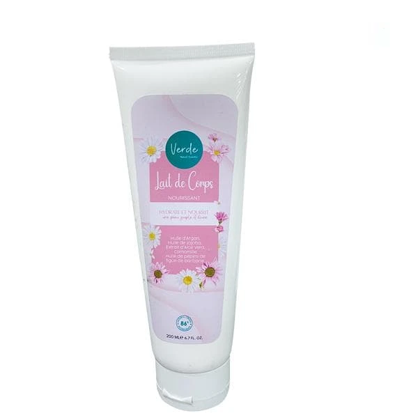 verde lait de corps nourrissant 200ml