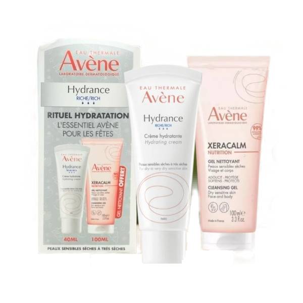AVENE pack hydrance riche + xeracalm gel 100ml Offerte — vue 2