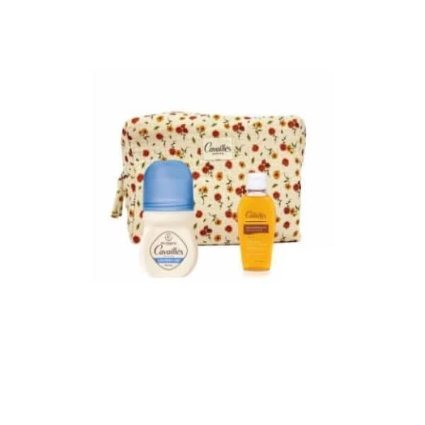 ROGE CAVAILLES trousse absorb+ roll-on + huile veloutant 75ml