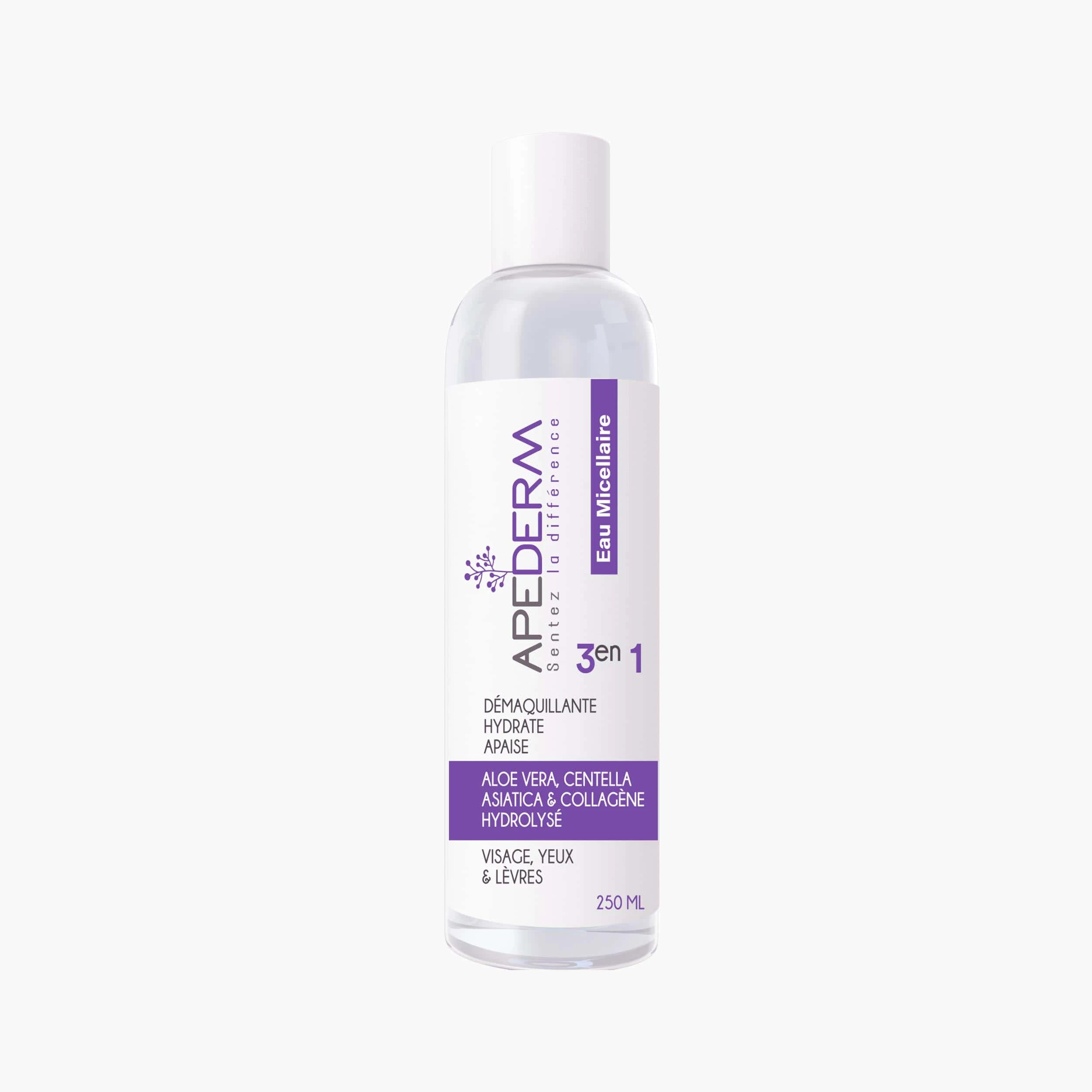 APEDERM eau micellaire 3en1 250ml