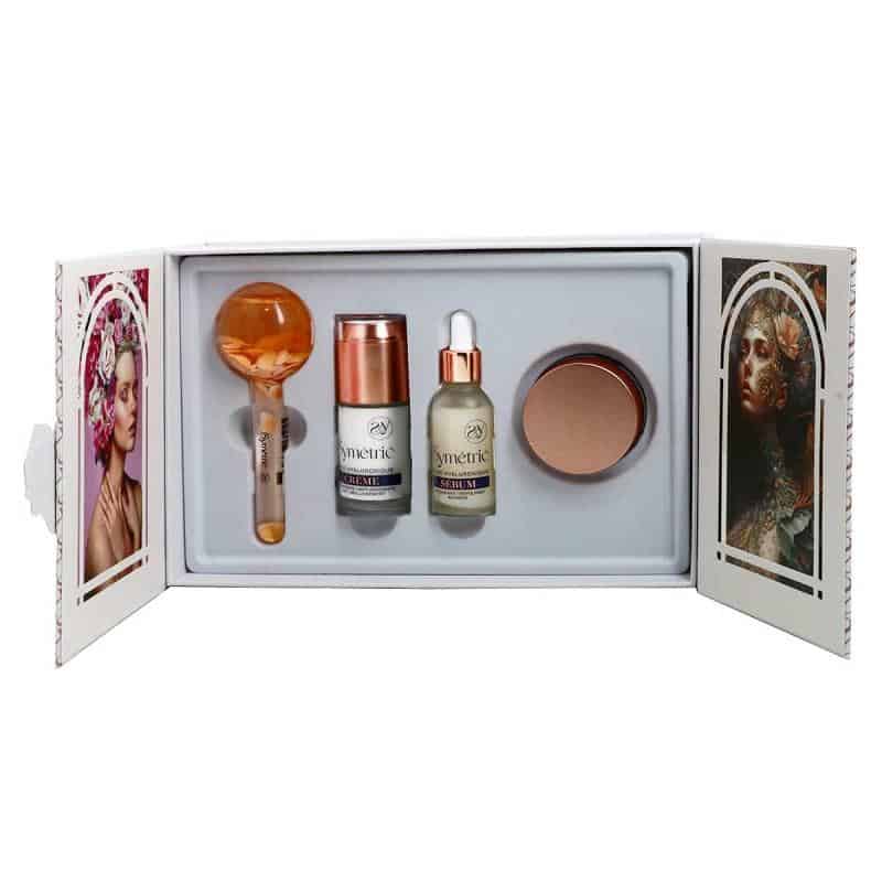 SYMMETRIC coffret acide hyaluronique avec ice glob