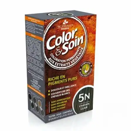 3 CHENES COLOR ET SOIN COLORATION CHATAIN CLAIR 5N