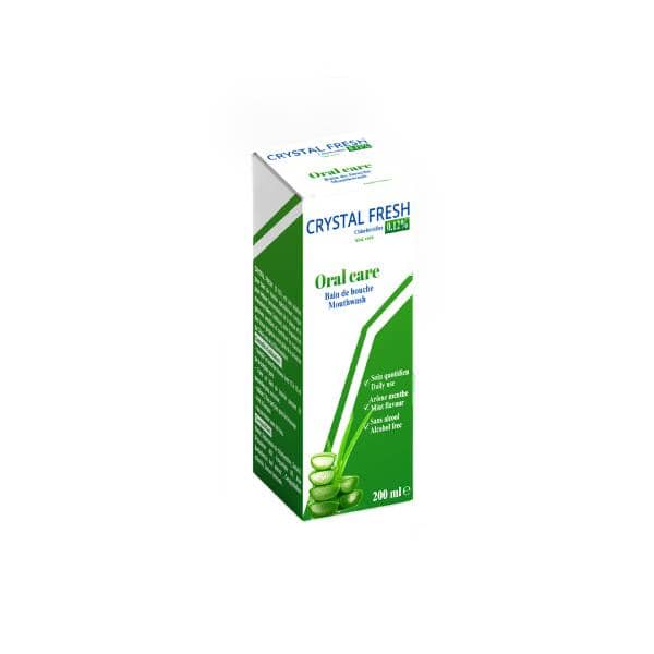 crystal fresh bain de bouche 0.12% 200ML