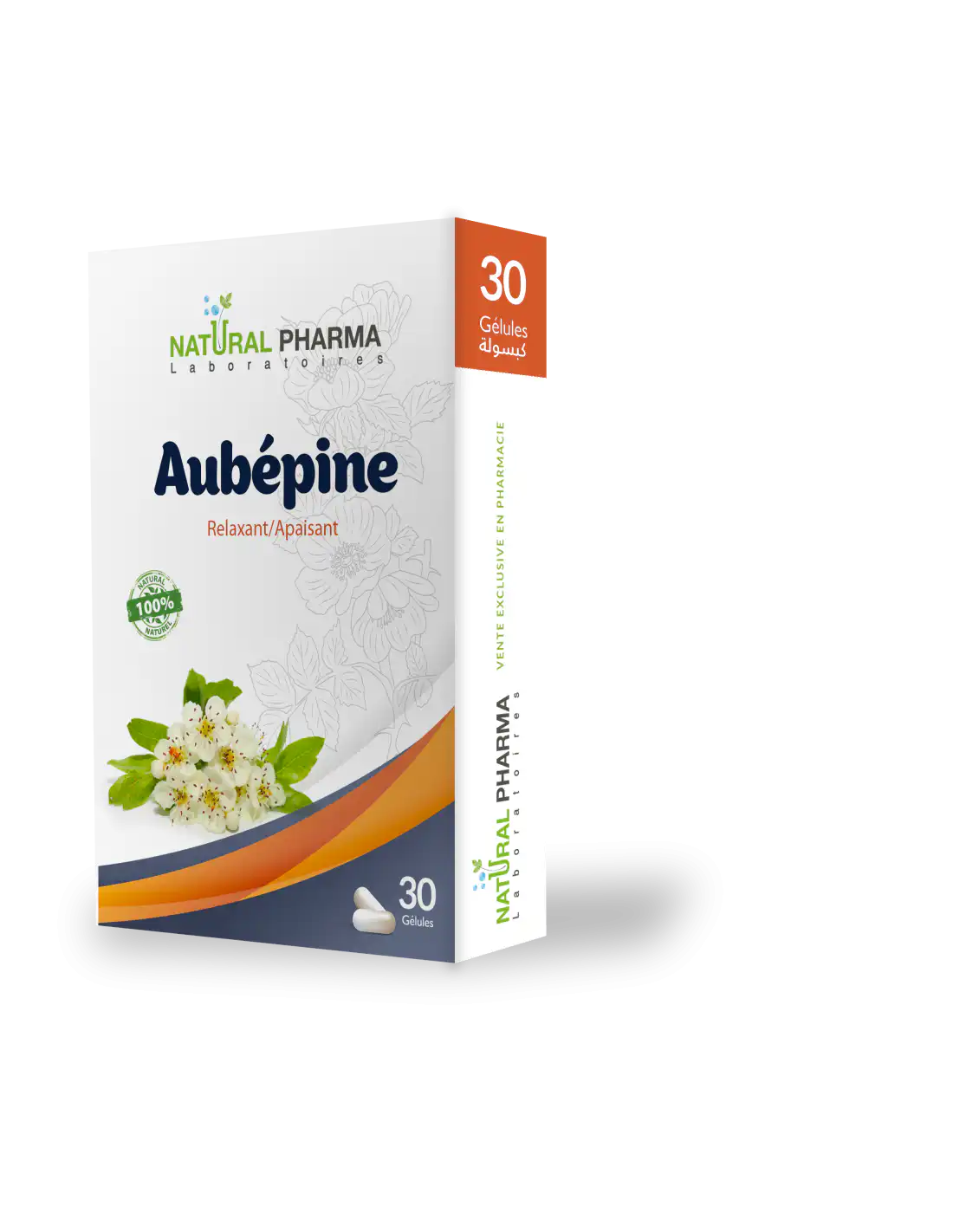 Natural Pharma aubépine 30 gélules