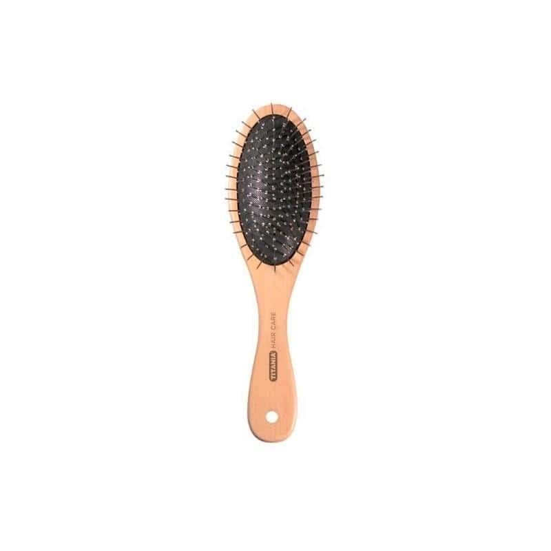 TITANIA brosse pneumatique en bois 11 rangees 2825