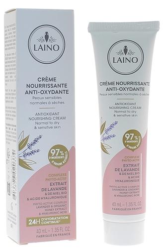 Laino gel nettoyant demaquillant 200ml + serum anti-oxydant + creme nourrissante gratuit — vue 2