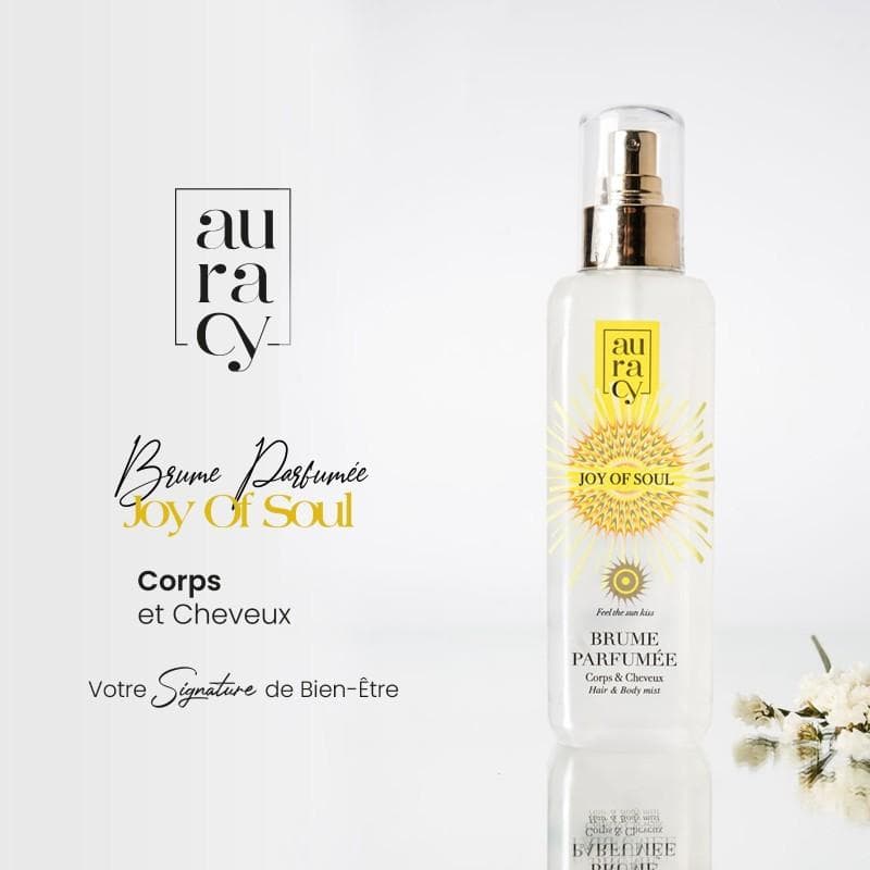AuRaCy Brume parfumée Joy Of soul jaune 250ml