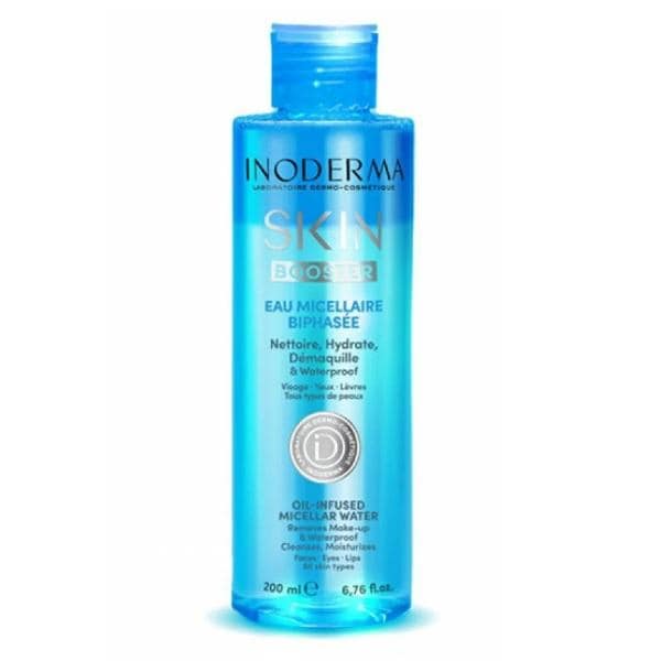 Inoderma eau micellaire skin booster biphasée 200ml — vue 2