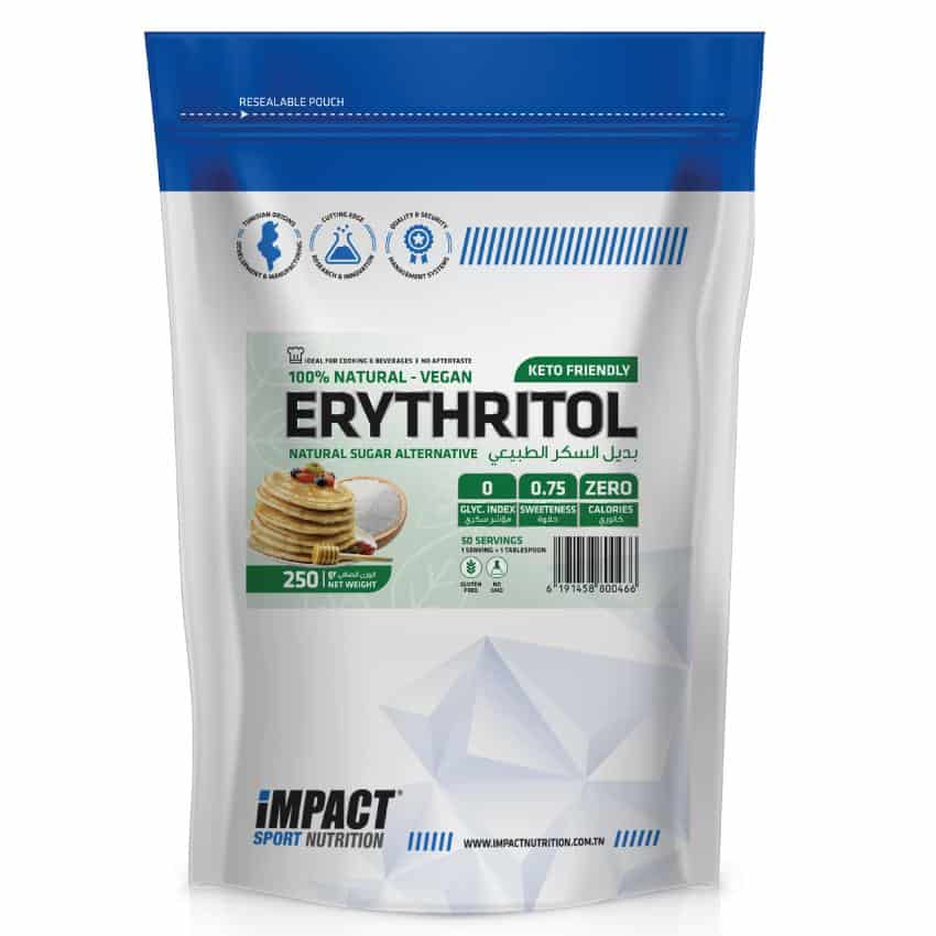Impact Nutrition: Erythritol Zéro Calorie 250 Gr — vue 2