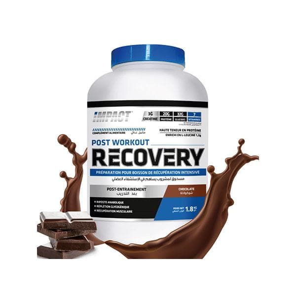Impact Nutrition: Post Workout Recovery [Créatine] Chocolat 1.8kg — vue 3