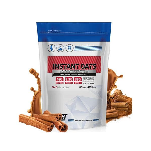IMPACT Instant Oats CINNAMON 450g