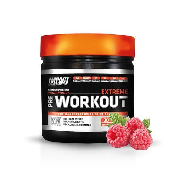 IMPACT Extreme Pre Workout Raspberry 230g