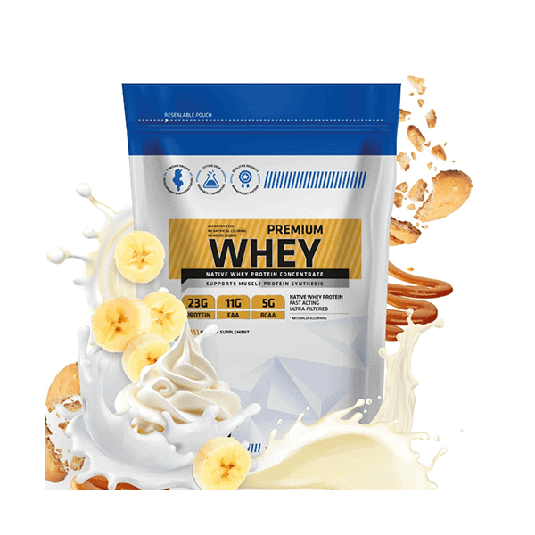 IMPACT Proteine Premium Whey Banoffee Sachet Format 1,8kg