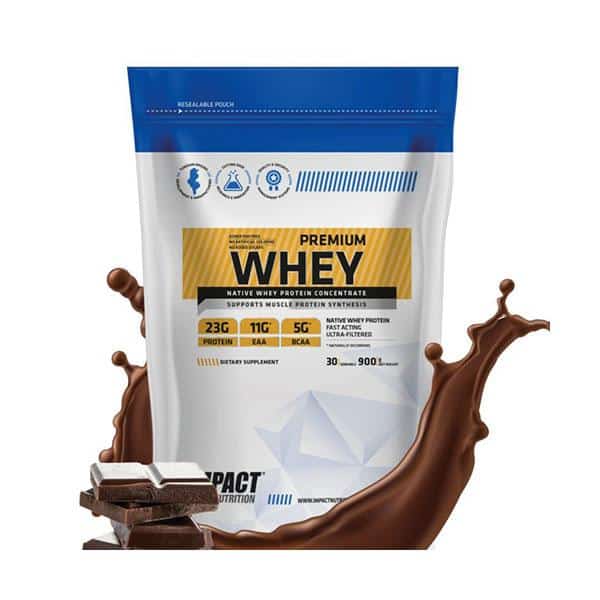 IMPACT Proteine Premium Whey Double Chocolate Sachet Format 1,8kg