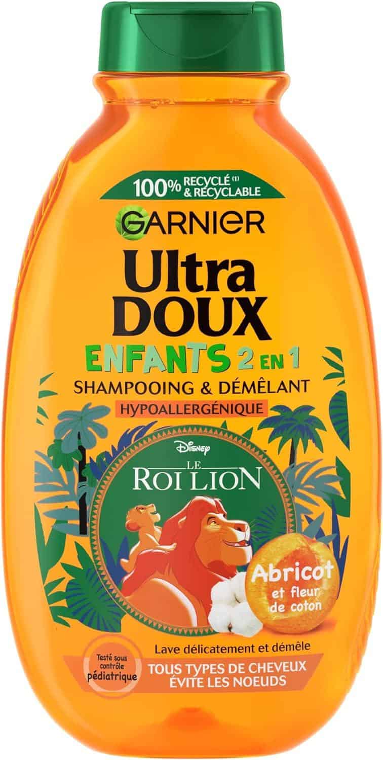 Garnier Ultra doux shampoing enfant 2en1 abricot 300ml — vue 2