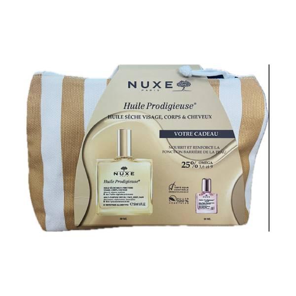 NUXE SAC HUILE PRODIGIEUSE ROLL-ON 60ML+HUILE DE DOUCHE PRECIEUSE PARFUMEE 100ML — vue 2