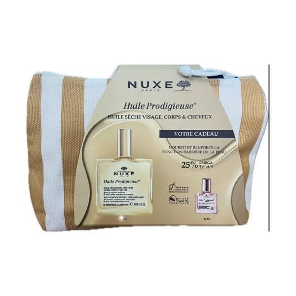 NUXE SAC HUILE PRODIGIEUSE ROLL-ON 60ML+HUILE DE DOUCHE PRECIEUSE PARFUMEE 100ML — vue 3