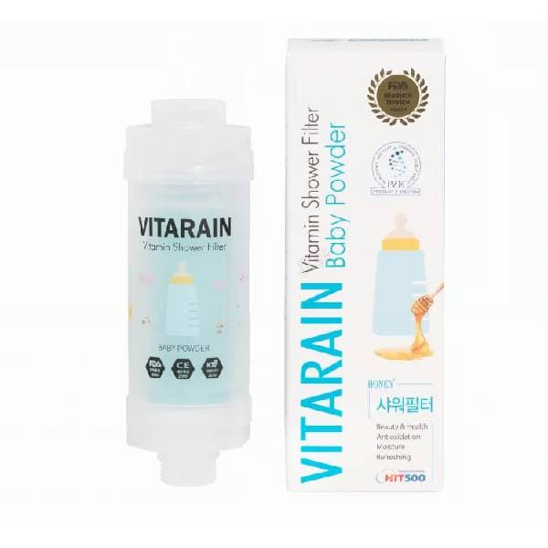VITARAIN Filtre de Douche à La Vitamine Baby powder