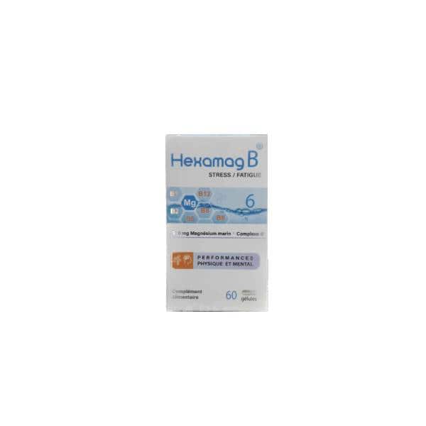 HEXAMAG B stress/fatigue gelules b60