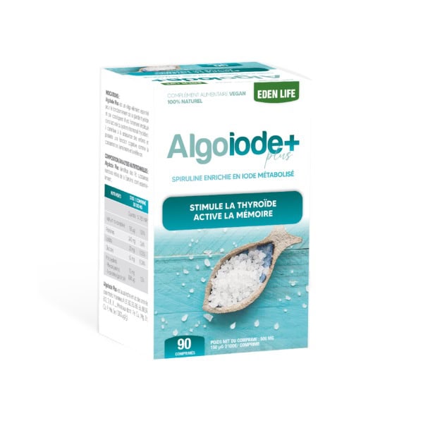 EDEN LIFE Algoiode PLUS 90 comprimés