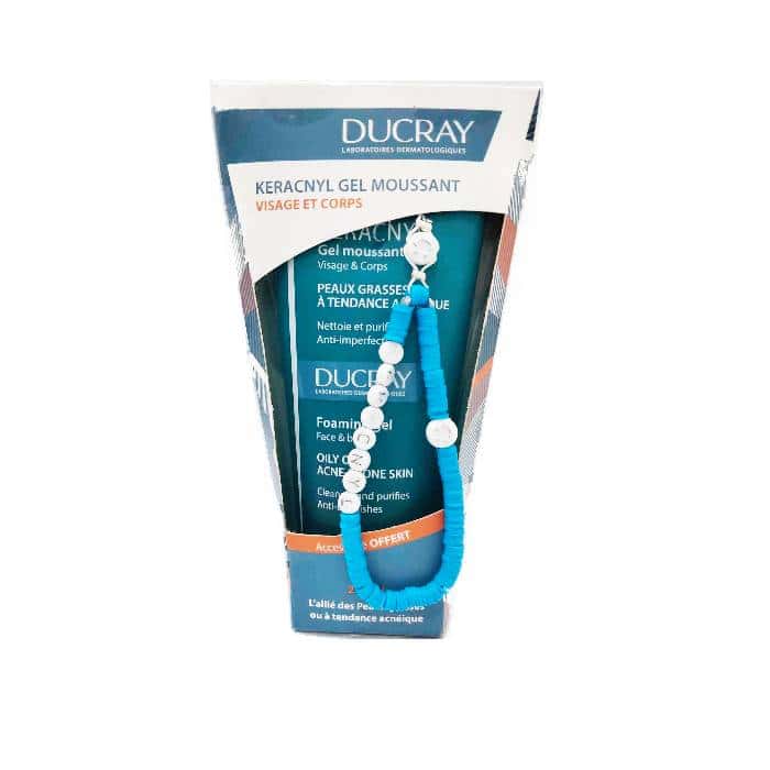 DUCRAY Duo Keracnyl gel 200ml + accessoire — vue 2