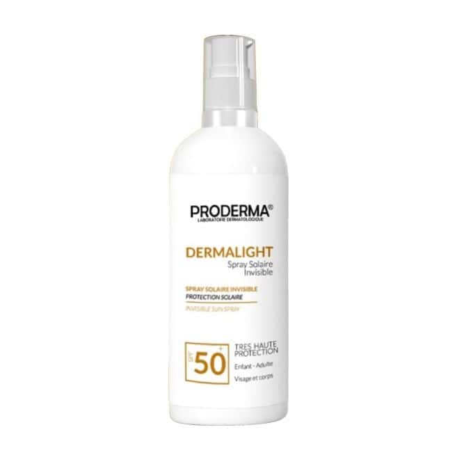 Proderma Dermalight Spray écran Solaire Invisible 220 ml spf 50+